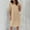 Beige, variant on Ayolanni Going Out Dresses for Women Black Solid Short Sleeve Midi Dresses Dinner Dresses for Women 2025 5x
