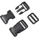 thumbnail image 2 of Hebillas de liberación lateral innovadoras, juego de clips de plástico resistentes de grado militar para mochilas, equipaje y collares para perros (1 pulgada, 24 piezas), 2 of 5