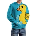 thumbnail image 5 of Bunch of Rubber Ducks 3D Print Hoodie Men Women Autumn Thin Pullover Sweatshirt Vintage Streetwear Tops, 5 of 6