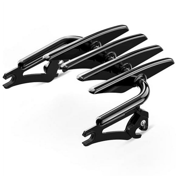 PBYMT Detachable Luggage Rack Compatible for Harley Touring, Stealth Luggage Rack Compatible with Harley Davidson Street Glide Road Glide Road King Electra Glide Ultra Limited 2009-2024 (Black)