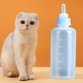 Walbest 60ml Baby Pet Nursing Bottle Pointed Nipple Safe Dog Cat Milk
