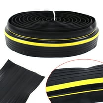 1Pcs Garage Door Threshold Sealing Strip 6m Length Weatherproof Black Durable