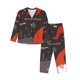 thumbnail image 1 of Balery Christmas Gnomes In Red Hats Conjunto de Pijama con Estampado para Mujer, Conjunto de Dos Piezas con Manga Larga, Ropa de Dormir Suave con Bolsillos, Pijamas Cómodos-Small, 1 of 7