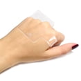 thumbnail image 1 of LilyLeaf Handheld Makeup Mixing Palette - Transparent Hand Tray for Mixing Foundation - Clear Acrylic Blending Plate for Makeup Lovers and Professionals with Cute Storage Bag (M), 1 of 3