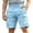 Light Blue, variant on SGMVNU Boys Cargo Shorts Comfortable Casual Solid Color Short Pants for Summer Fashion Kids Outdoor Play Wear Light Blue Size 9-10 Years