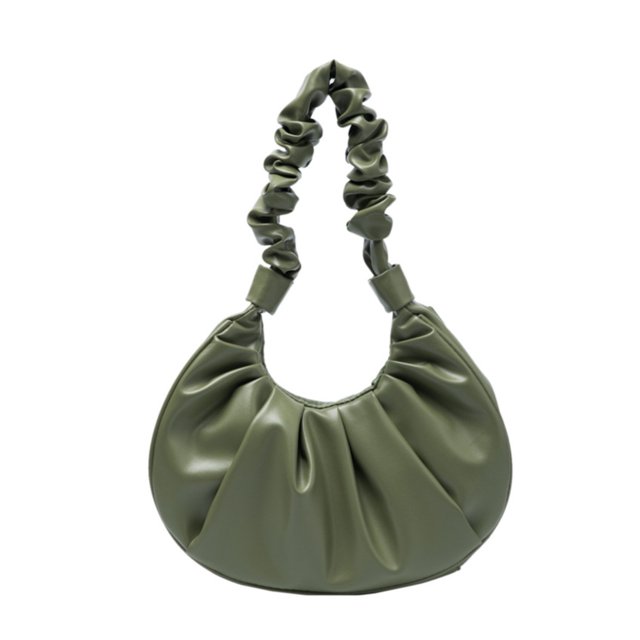 Bolso para las axilas Bolso pequeño de piel sintética para mujer Bolso de hombro de color sólido Bolso monedero para teléfono, Verde Advancent AP000377-03