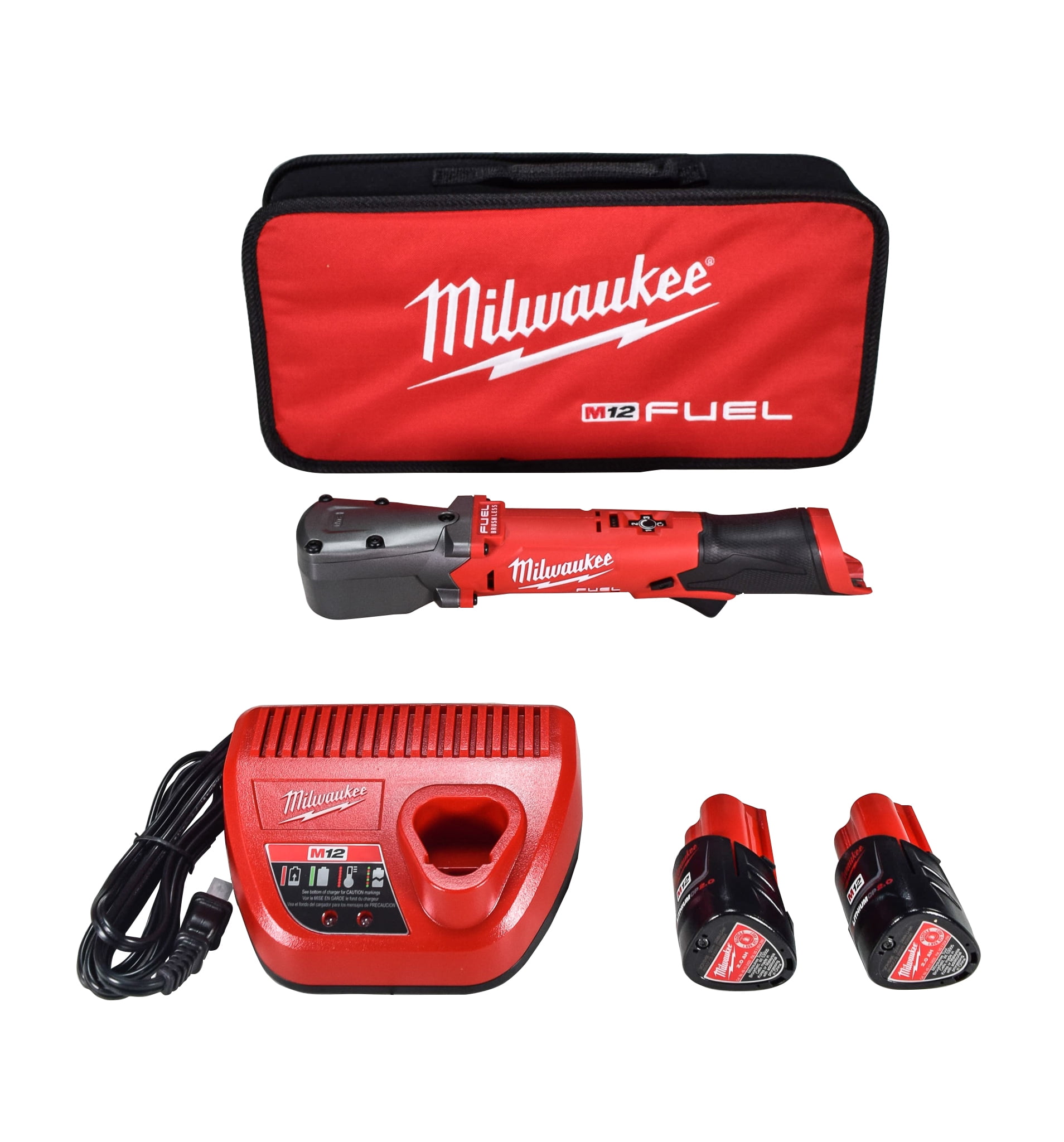 Milwaukee M12 FUEL 12-Volt Lithium-Ion Brushless Cordless 3/8 in Impact Wrench 