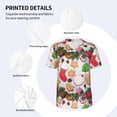 thumbnail image 5 of Rocae Christmas Gingerbread Cookies for Breathable Men's Baseball T-Shirt Fashionable Casual Baseball Jersey, Moisture-wicking Sportswear X-Large, 5 of 9