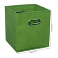 thumbnail image 5 of Jesscasday Collapsible File Organizer Box, 28.6x26.5x2.2cm File Organizer Storage Box Filing Box File Folder Storage Filing Box, 5 of 21