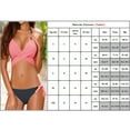 thumbnail image 2 of Womens Bandage Bikini Set Push Up Padded Halter Swimsuit Swimwear Bathing Suit, 2 of 2