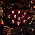 thumbnail image 4 of Halloween Gothic Flowers, Silk Halloween Roses Artificial Flowers, Long Faux Roses Bouquet for Wedding Centerpieces Halloween Gothic Decorations, 4 of 7