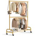 thumbnail image 1 of Perchero MISSLO Gold Double Metal Rolling 196 x 107 x 39 cm, 1 of 7