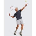 thumbnail image 3 of Shorts CRZ YOGA para Hombre 2 en 1 para Correr 18 cm Forrados Gris L, 3 of 6