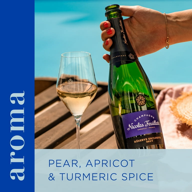 Nicolas Feuillatte Brut Reserve Exclusive Champagne France, 750 ml