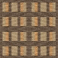thumbnail image 1 of Ahgly Company Machine Washable Indoor Square Transitional Bronze Brown Area Rugs, 5' Square, 1 of 7