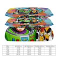 3Piece Bedding Set Funny Comforter Sets Toy Story Bed Duvet Cover with