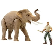 Jumanji Moving Animal With Colossal Elephant Style "Trample & Tusk" Action Figure (14.5")