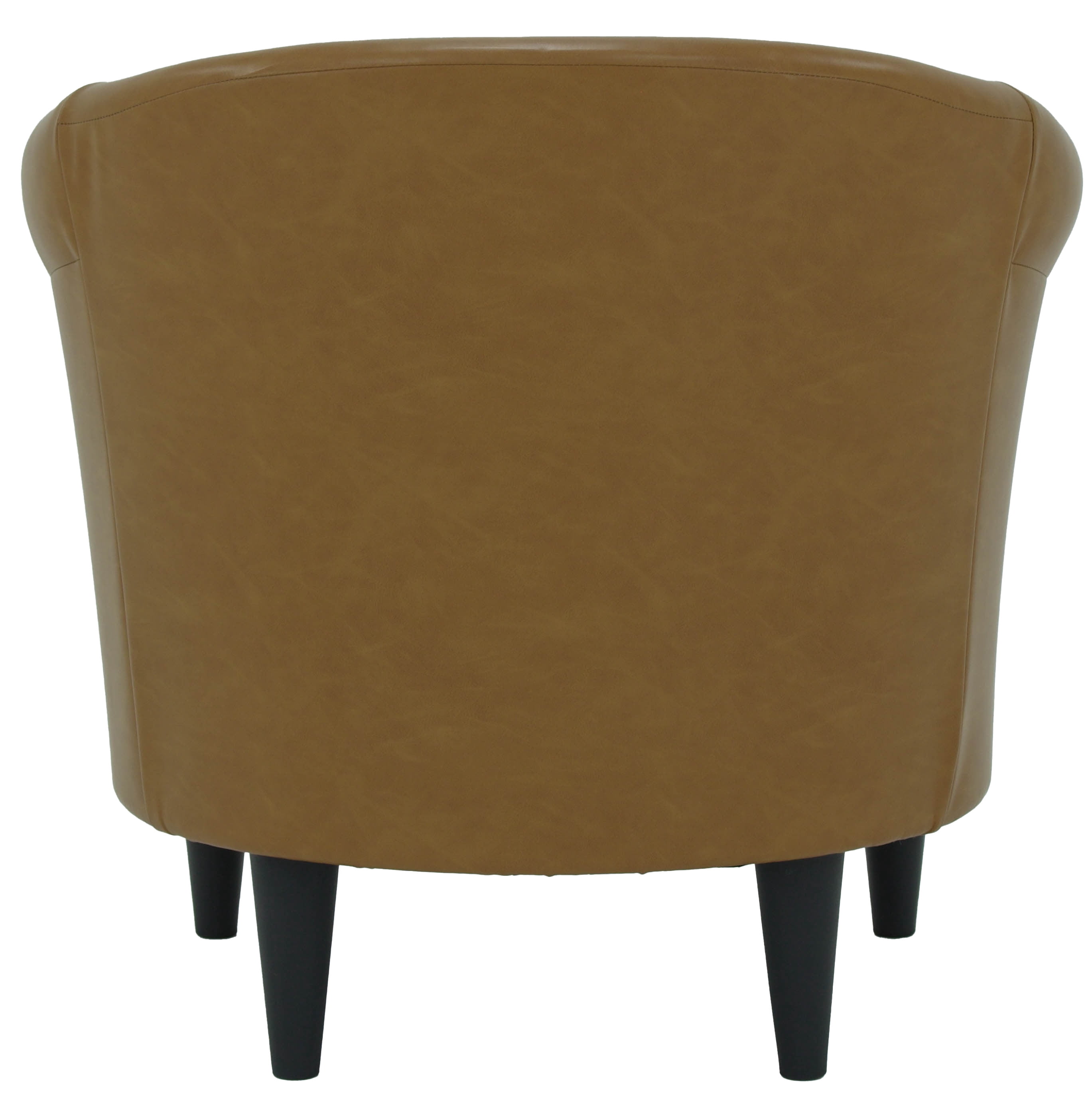 Mainstays Marlee Barrel Accent Chair, Sedona Carmel