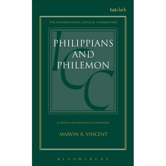 International Critical Commentary Philippians and Philemon, (Hardcover)