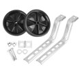 thumbnail image 1 of Ruedas de apoyo para bicicleta para niños (negras), ruedas de entrenamiento, ruedas para bicicleta para niños, rueda auxiliar para bicicleta, estabilizadores para bicicleta para niños, ruedas de entr, 1 of 5