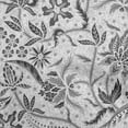 thumbnail image 1 of oneOone Silk Tabby Gray Fabric Jacobean Floral Craft Projects Decor Fabric Printed By The Yard 42 Inch Wide, 1 of 5