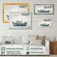 thumbnail image 4 of Designart Fisherman'S Boat In The Snow I Canvas Wall Art, 4 of 5