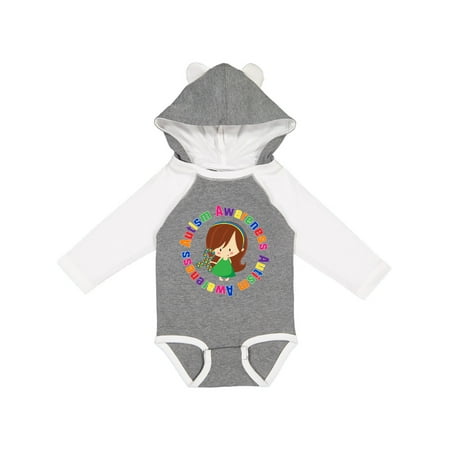

Inktastic Autism Awareness Girl Gift Baby Girl Long Sleeve Bodysuit