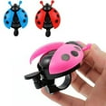 thumbnail image 4 of 1Pc Bicycle Bell Bicycle Ladybug Bell Ladybird Alarm Bike Metal Handlebar Horn Mini Aluminum Alloy Bike Ring Loud Crisp Clear Sound Horn, 4 of 8