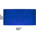 thumbnail image 3 of ELEGANI Oversized Large Terry Velour Beach Towel - Royal Blue - 35” x 60” - 100% Ring Spun Cotton, 3 of 4