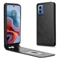 thumbnail image 1 of Folio Phone Case for Motorola Moto G34 5G Magnetic Kickstand Cover with Camera Protection Black, 1 of 7