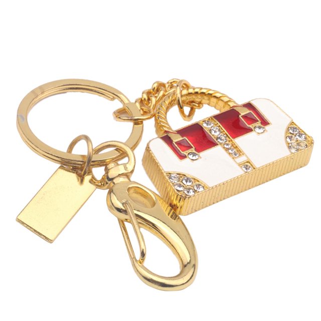 Unidad flash USB 2.0, bolso de mano de cristal, unidades de , , Memory Stick para PC Baoblaze USB Flash Drive de Cristal