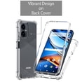thumbnail image 3 of Shockproof Phone Case for Cricket Icon 2026, with Screen Protector, by OneToughShield - Skull Smoke, 3 of 5