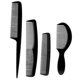 thumbnail image 4 of UPOUART 8Ud Peines Para Corte De Plásticos Negros Con Cuatro Estilos Para Uso Diario, 4 of 8