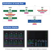Applicable to Battery Capacity Tester, 8 Ca 18650 Tft Screen