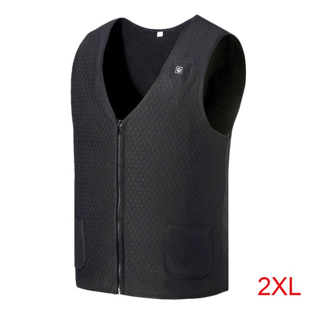 Carga USB Chaleco con calefacción eléctrica Montar al aire libre Esquí Pesca Calefacción cálida Ropa de invierno Sweethay FS10140-04B