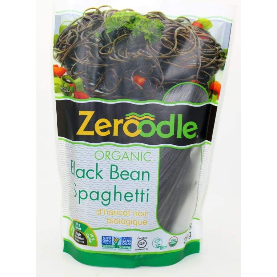 Zeroodle Organic Black Bean Protein Pasta Spaghetti