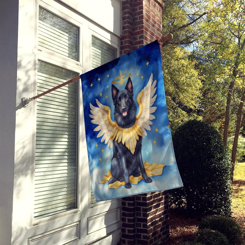 Belgian Sheepdog My Angel House Flag 28 in x 40 in