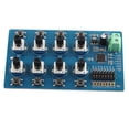 thumbnail image 5 of Servocontrolador de 8 vías, Control preciso de perilla a bordo, controlador de engranaje de dirección STM32 con indicador LED para FUTABA, 5 of 5