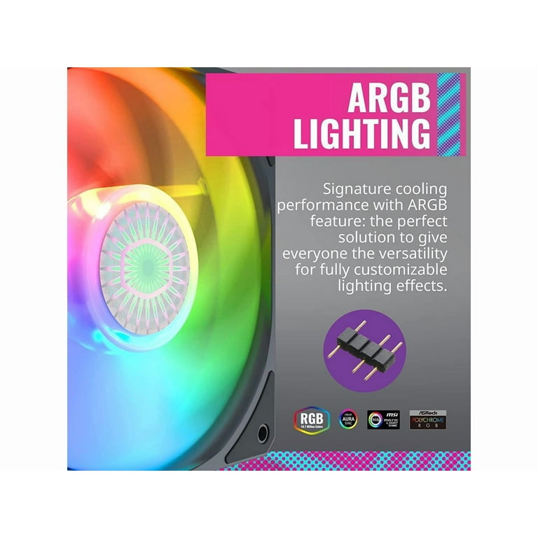 Cooler Master MFX-B2DN-183PA-R1 SickleFlow 120 ARGB 3IN1 Cooling