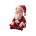 thumbnail image 2 of Estatua de resina BLESIY Adornos navideños de Papá Noel figuras navideñas en miniatura, 2 of 8