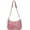 Pink, variant on Kukuzhu Tote Bag Women Stylish Leather Shoulder Bags Casual Soft Hobo Bag Purse