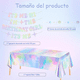 thumbnail image 2 of ZYNERY decoración de fiesta cumpleaños ,Bandera del arco iris brillante, con mantel y guirnaldas de lunares, adecuada para la decoración de fiestas de cumpleaños en interiores y exteriores, 2 of 7