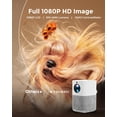 thumbnail image 3 of VANKYO Performance X3 WiFi Bluetooth Projector, Dolby Audio, Native 1080P FHD Vertical Projector with 250" Display, 4K Supported Portable Mini Projector, Compatible with TV Stick, iOS & Android, 3 of 8