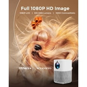 VANKYO Performance X3 WiFi Bluetooth Projector, Dolby Audio, Native 1080P FHD Vertical Projector with 250 Display, 4K Supported Portable Mini Projector, Compatible with TV Stick, iOS & Android