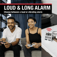thumbnail image 2 of CDN Direct Entry 2- Alarm Digital Kitchen Timer | Counts Up & Down, 10 Hours by Hours, Minutes & Seconds, Big Digit, Loud & Long Audio/Vibrate Alarm, Stand, Hang, Magnet Mounting - TM30, 2 of 9