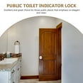 thumbnail image 4 of ROSENICE  Door Gate Lock Bathroom Indicator Office Building Toilet, 4 of 6