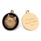 thumbnail image 1 of Placa Perro Gato Personalizada Identificación Razas Inoxida Color Kitty, 1 of 3