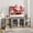 Grey, variant on Farmhouse TV Stand for 65/75 in TVs, Industrial TV Cabinet with 2 Mesh Doors and 4 Shelves, Vintage TV Console for Living Room, Bedroom, Grey, 71 in