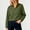 Green, variant on FDGIU Women's Quarter Zip Windbreaker Pullover Jacket, Long Sleeve Stand Collar Casual Top, Loose Fit Lightweight Outerwear for Fall Spring