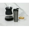 thumbnail image 5 of MIRA 16oz Insulated Coffee Travel Mug, Stainless Steel with Screw On Flip Lid, Gray, 5 of 7